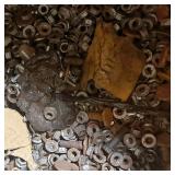 Metal Nuts, Bolts, Washers (Bulk Lot)