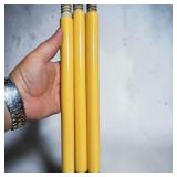 Yellow Aluminum Surveying Extension Rod Lot