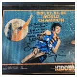 Sammy Duvall World Water Ski Champion Hall of Famer Framed Autographed Photo