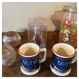 Warner Bros The Polar Express Believe 3D Embossed Ceramic Mugs