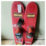 Autographed Red Mesle Ski-Champion Trick Waterskis W  O Brien Stickers
