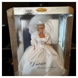 1997 Collectors Edition Diana Princess of Wales Queen of Peoples Hearts Doll