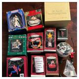 Hallmark Keepsake Christmas Ornaments & Holiday Figurines W Original Boxes
