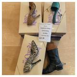 Zebra-Striped & Leopard-Print High-Heel Figurines From Serengeti Collection