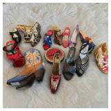 Just the Right Shoe Collection Resin Figurines by Artist Raine Willitts