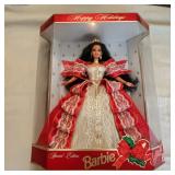 Mattel 1997 10th Anniversary Special Edition Happy Holidays Barbie:Original Box