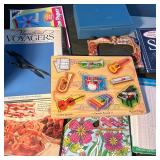 Books - Magnificent Voyagers, Sesame Street, Cake Decorating Recipes