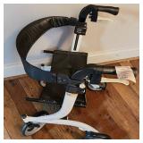 Drive Medical Nitro Euro Style Rollator Walker W Side-Folding Frame