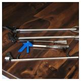Long-Handled Grabber Trash Picker Tool Lot of 5