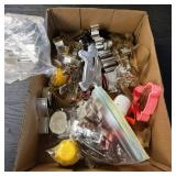 Metal & Plastic Cookie Cutter Lot