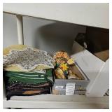 Middle Shelf Cleanout - Placemats, Holiday Linens, Fall Tabletop Decor & More