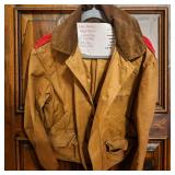 Tan American Field Canvas Hunting Coat Style 003007 (Size 46)