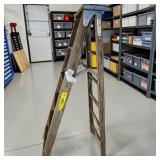 Wooden Metal A-Frame Ladder