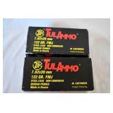 TulAmmo 7.62x39mm 122 GR FMJ Cartridges
