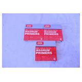 CCI Large Pistol Magnum Primers (3 Packs)