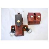 Leather Belt Pouches by El Paso Saddlery