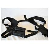 Black Tactical Shoulder Holster with Magazines