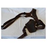 Brown Leather Shoulder Holster