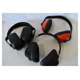 Three Protective Earmuffs