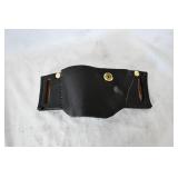 Black Leather Belt Holster
