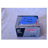 Federal Classic .357 Magnum Ammo Box