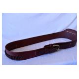 Brown Leather Ammunition Belt
