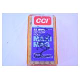 CCI .22 WMR Hollow Point Maxi-Mag, 50 Rounds