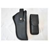 Black Nylon Holsters for Gear Storage