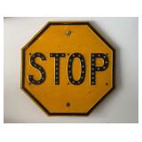 1940s cat eye stop sign 1940s cat eye stop sign