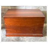 Walnut storage chest Walnut storage chest