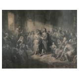 The Marriage of Pocahontas print The Marriage of Pocahontas print