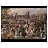 Williamsburg to Yorktown, White Historic Art Williamsburg to Yorktown, White Historic Art