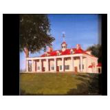 Mt Vernon Oil on canvas, White Historic Art Mt Vernon Oil on canvas, White Historic Art