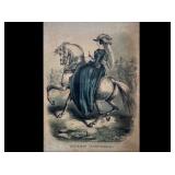 Queen Victoria Colored Lithograph Queen Victoria Colored Lithograph