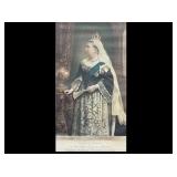 Queen Victoria Portrait on Fabric Queen Victoria Portrait on Fabric