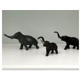 Cast Metal Elephants Cast Metal Elephants
