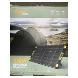 TOGO Power 100 Watt Folding Solar Panel w/ Cords