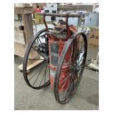 Foamite Wheeled Fire Engine w/Hose *RARE