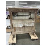 ANTIQUE FAIRBANKS Cast Iron Platform Barn Scale
