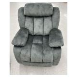 Glider/Rocker Swivel Recliner w/ Massage and Heat