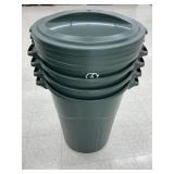 HD 32-Gallon Trash Can w/ Lid