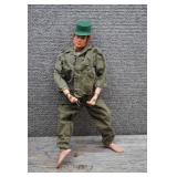 Vtg 1964 GI Joe Action Soldier - Red Hair