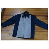 Vintage Dickies Navy and Light Blue Jacket