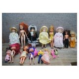 Vtg Doll Lot; Mattel, Strawberry Shortcake & More