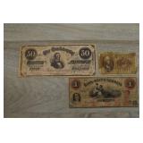 Vintage Paper Currency, etc