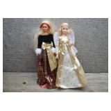 Mattel Barbie Doll Pair - Christmas Outfits