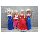 Mattel Barbie Doll Lot of 4
