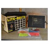 Vintage Hasbro Lite-Brite Toy Set