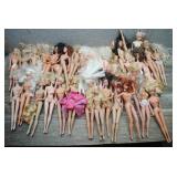 Large Lot of Barbie Fashion Dolls - Some off brand