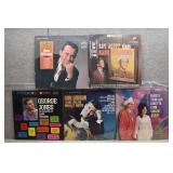 5 Vinyl Records -Country